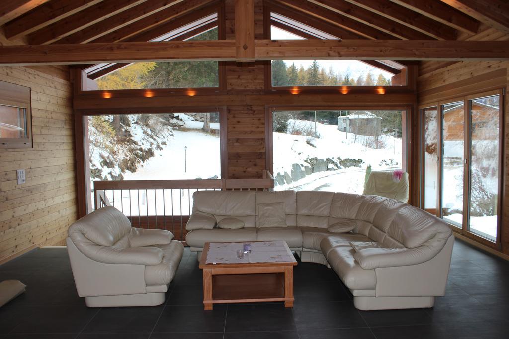 Chalet Du Chef Grächen Buitenkant foto