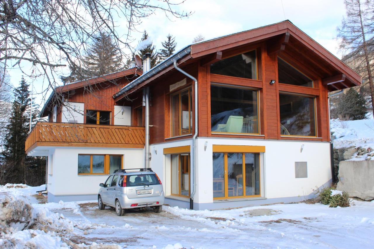 Chalet Du Chef Grächen Buitenkant foto